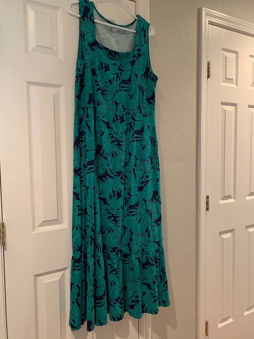 Lands’ End Long Sun Dress L